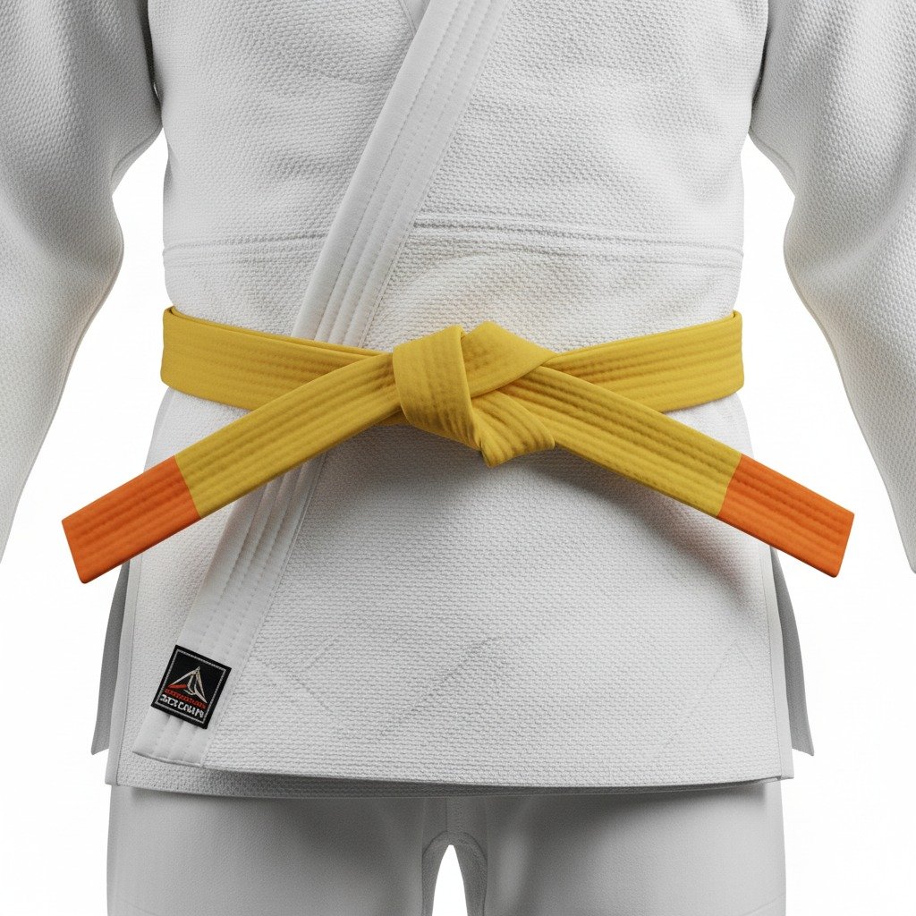 Material para Candidatos à Faixa Amarela ponta Laranja